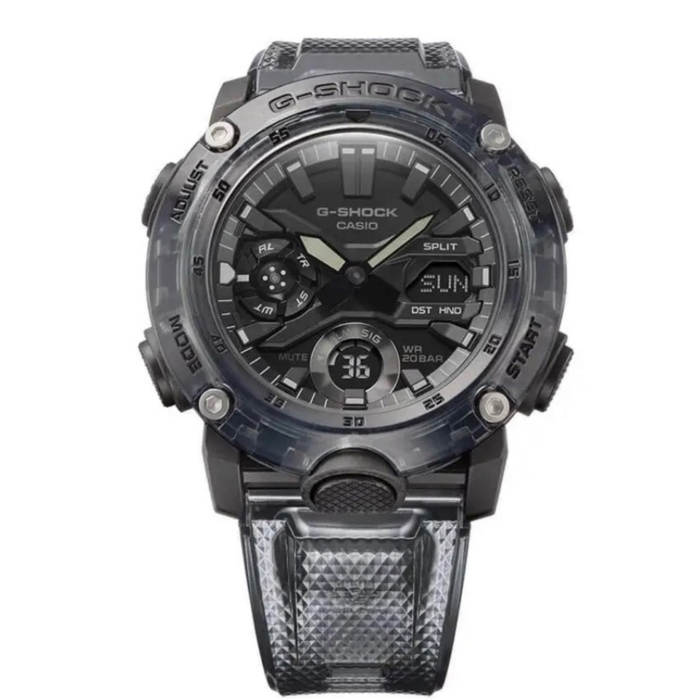 🔥 Casio G-Shock GA-200SKE Clear Skeleton Men's NWT
Chronograph Timer LED 656🔥 - Picture 2 of 4